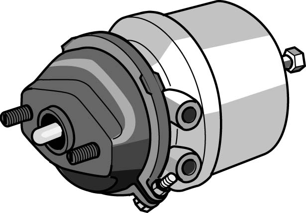 DAF LF 45 Spring Brake LH Hand 1402503