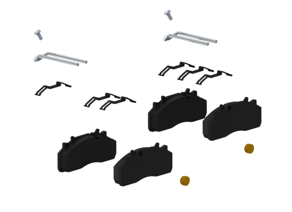 DAF LF 55 Brake Pads 1628064